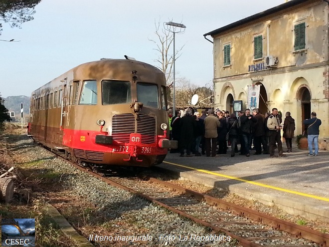 Treno inaugurale - La Repubblica