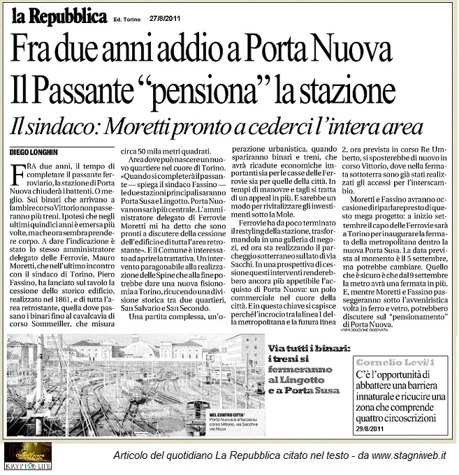 KL-Cesec - Articolo Repubblica 8.2011