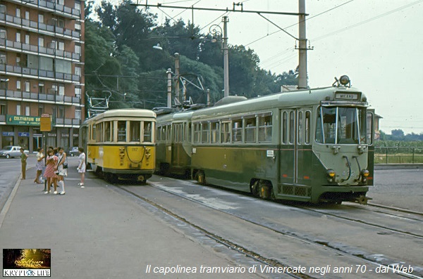 KL-Cesec - Tram Vimercate anni 70